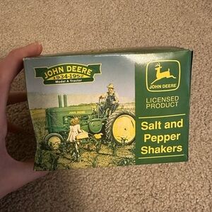 John Deere Salt & Pepper Shakers